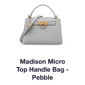 Parisa Wang - Madison Micro Top Handle Bag Pebbled. Brand New in Box. Never worn